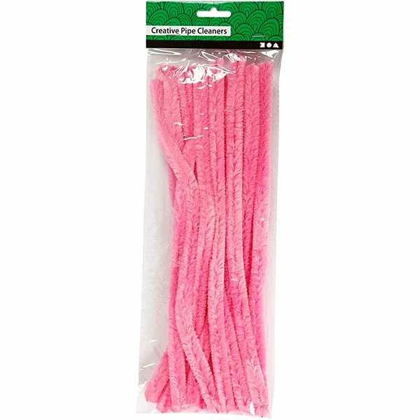 Chenille, 15 mm, 30 cm, 15 stk